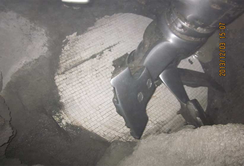 攪拌機(jī)運(yùn)行30萬(wàn)方實(shí)況