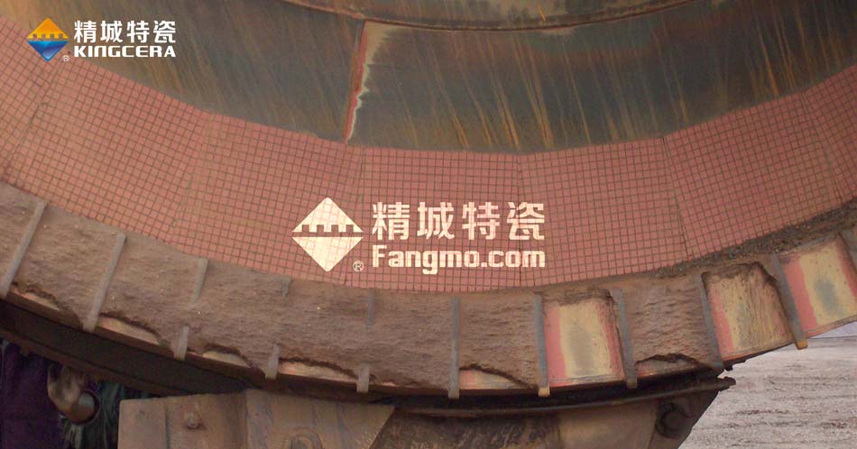 斗輪機(jī)圓盤耐磨陶瓷襯板